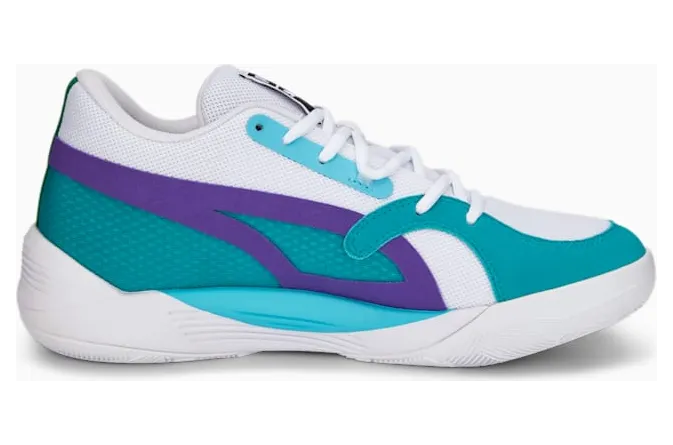 Puma TRC BLAZE COURT “White deep Aqua” (376582-17)