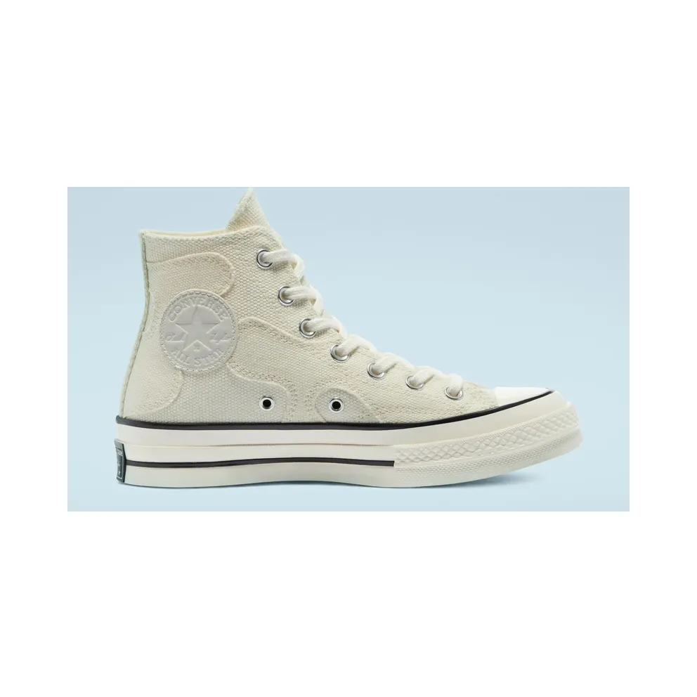Converse Off-White Raw Earth Camo Chuck 70 Hi Sneakers (571071C)