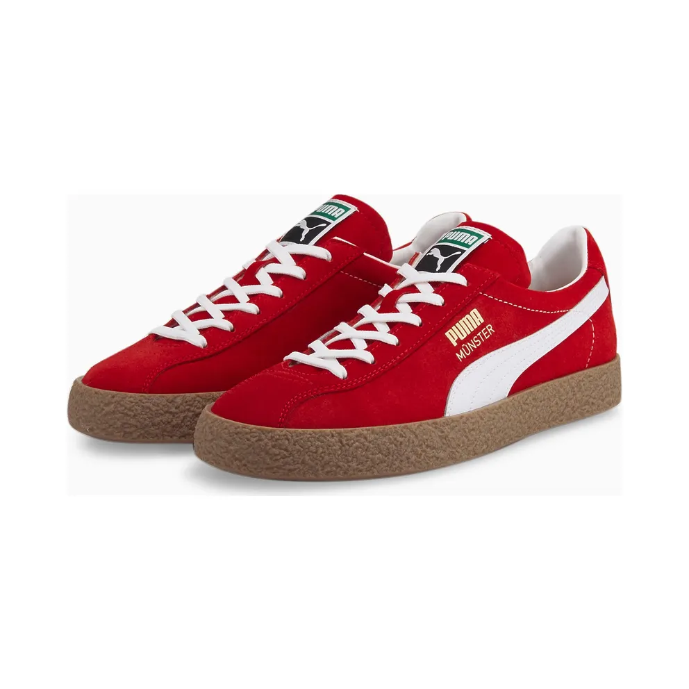 Men’s PUMA Muenster Original High Risk Red/White (384218-02)