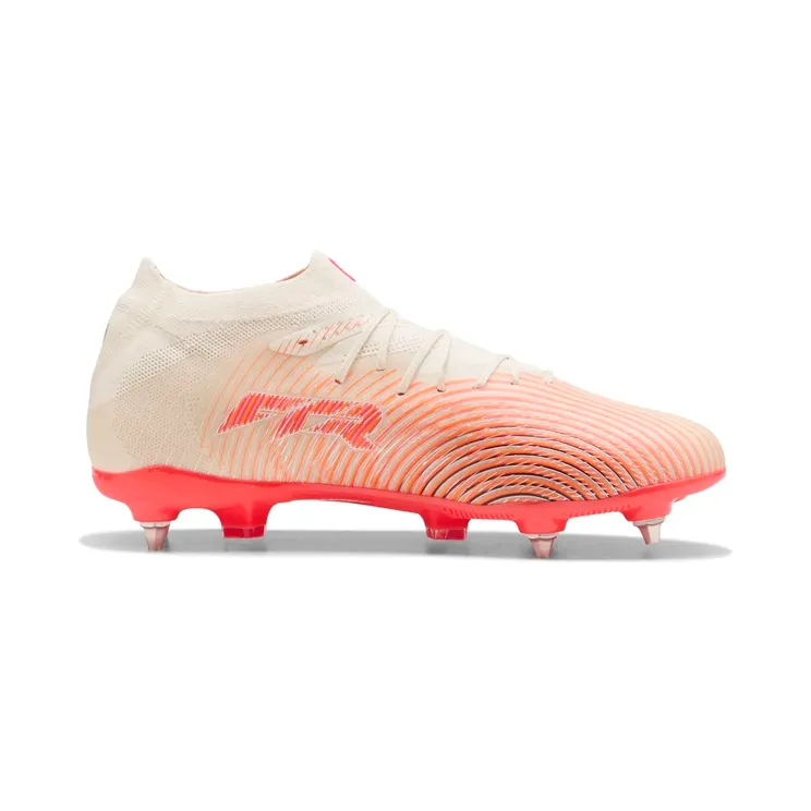 Puma Future 9 Pro MxSG Stollen-Fußballschuhe 01 sugared almond/puma white/ultra red/puma black 42.5 “Brown EU” (109130)