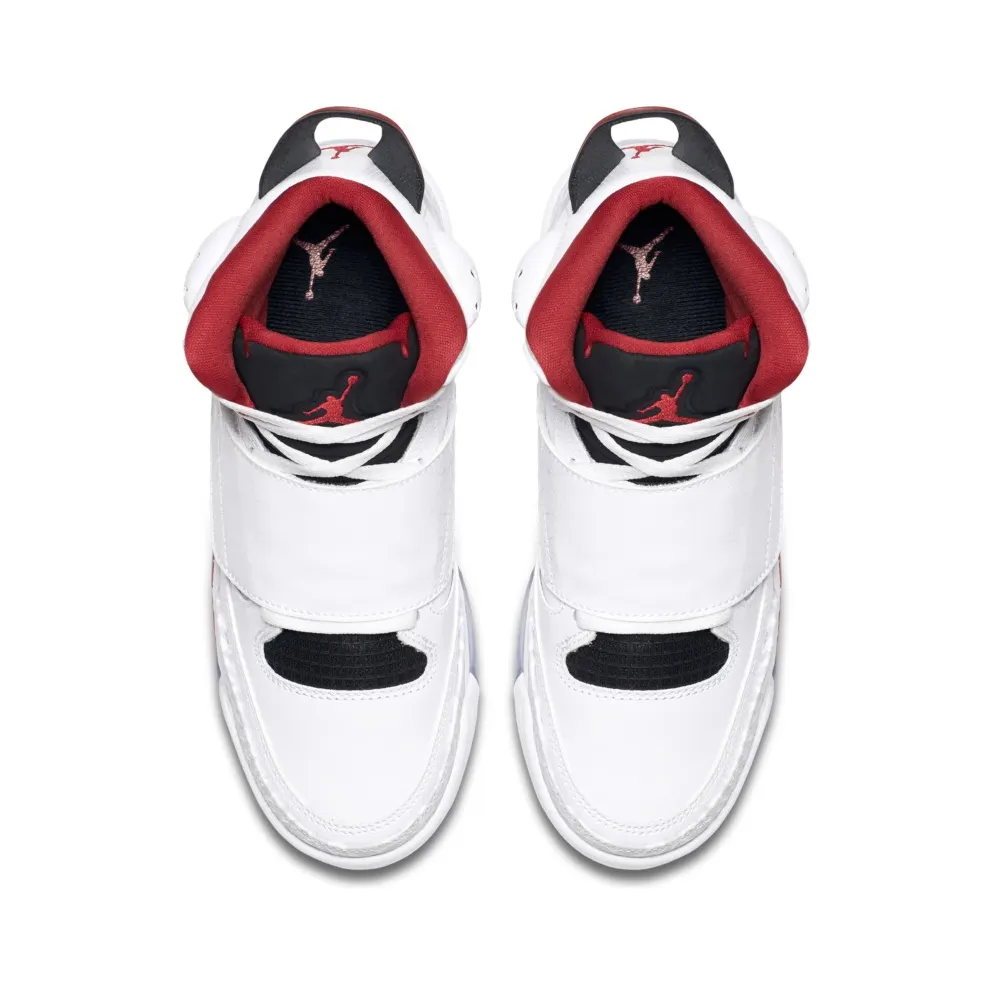 Jordan Son of Mars White Gym Red Black (GS) White/Gym Red-Black-Pure Platinum (512246-112)