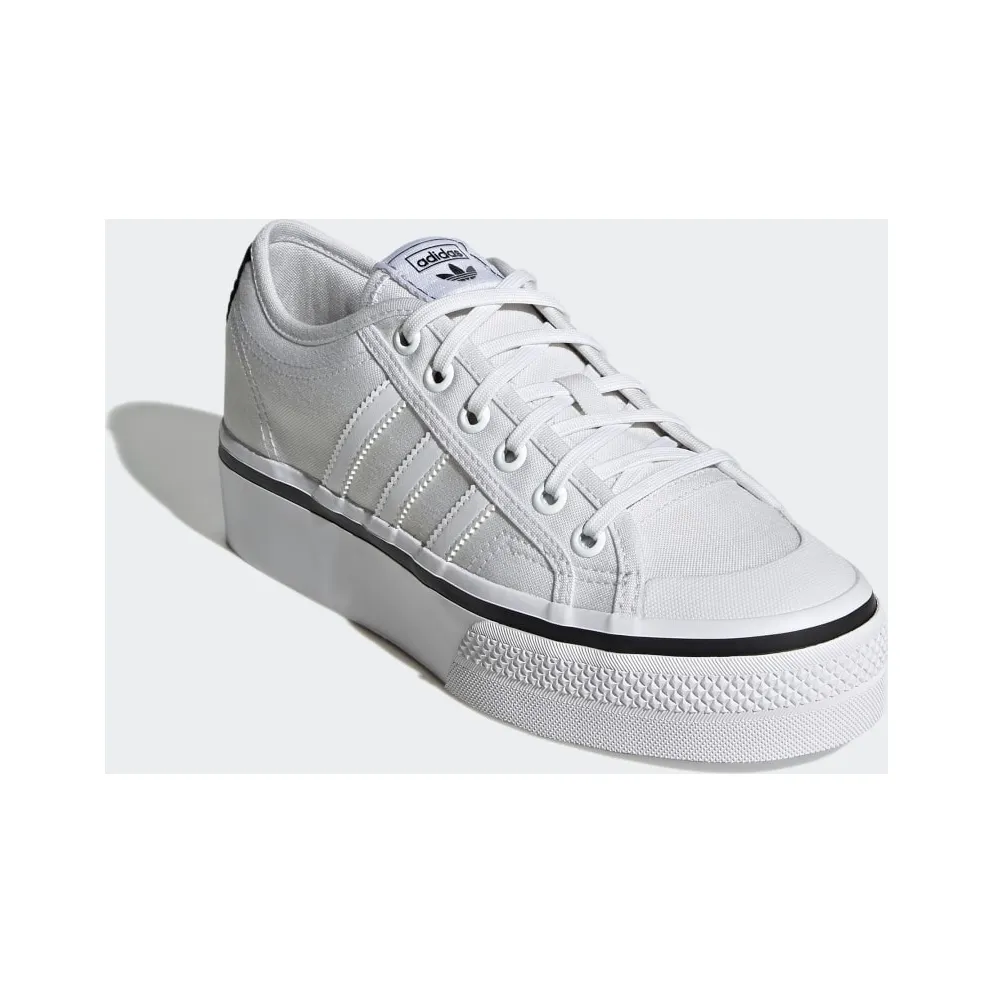 Adidas Nizza Platform Cloud White / Cloud White / Core Black (GW3870)
