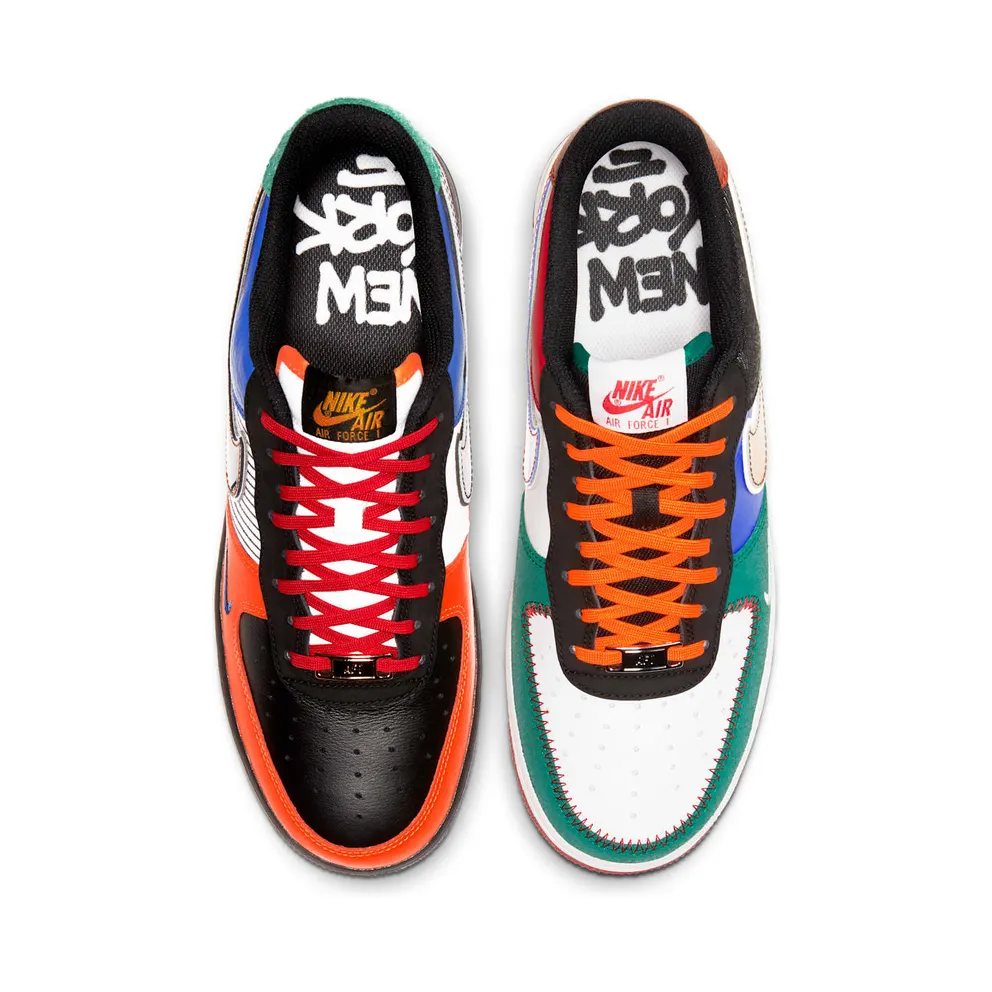Nike Air Force 1 Low NYC City of Athletes White/Black-Hyper Jade (CT3610-100)