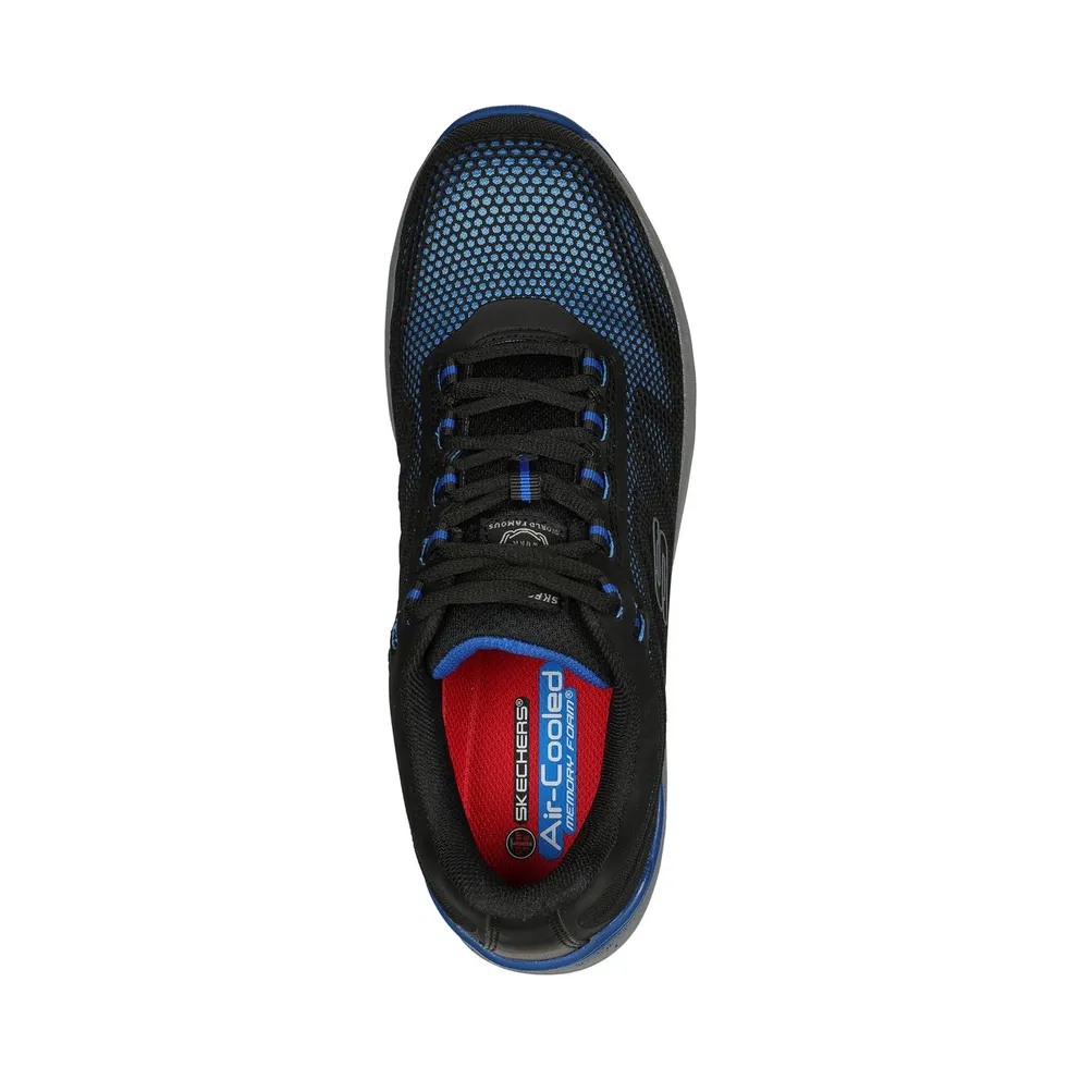 Skechers Work Bulklin Comp Toe “Blue” (77180ECBLU)