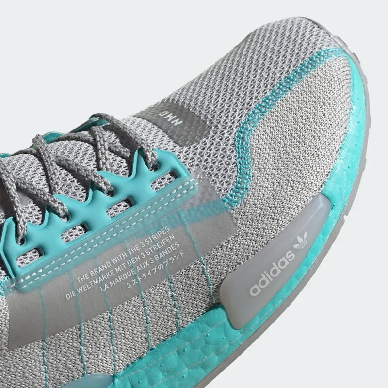 adidas NMD_R1 V2 Grey One / Pulse Aqua / Grey Two (GX0539)