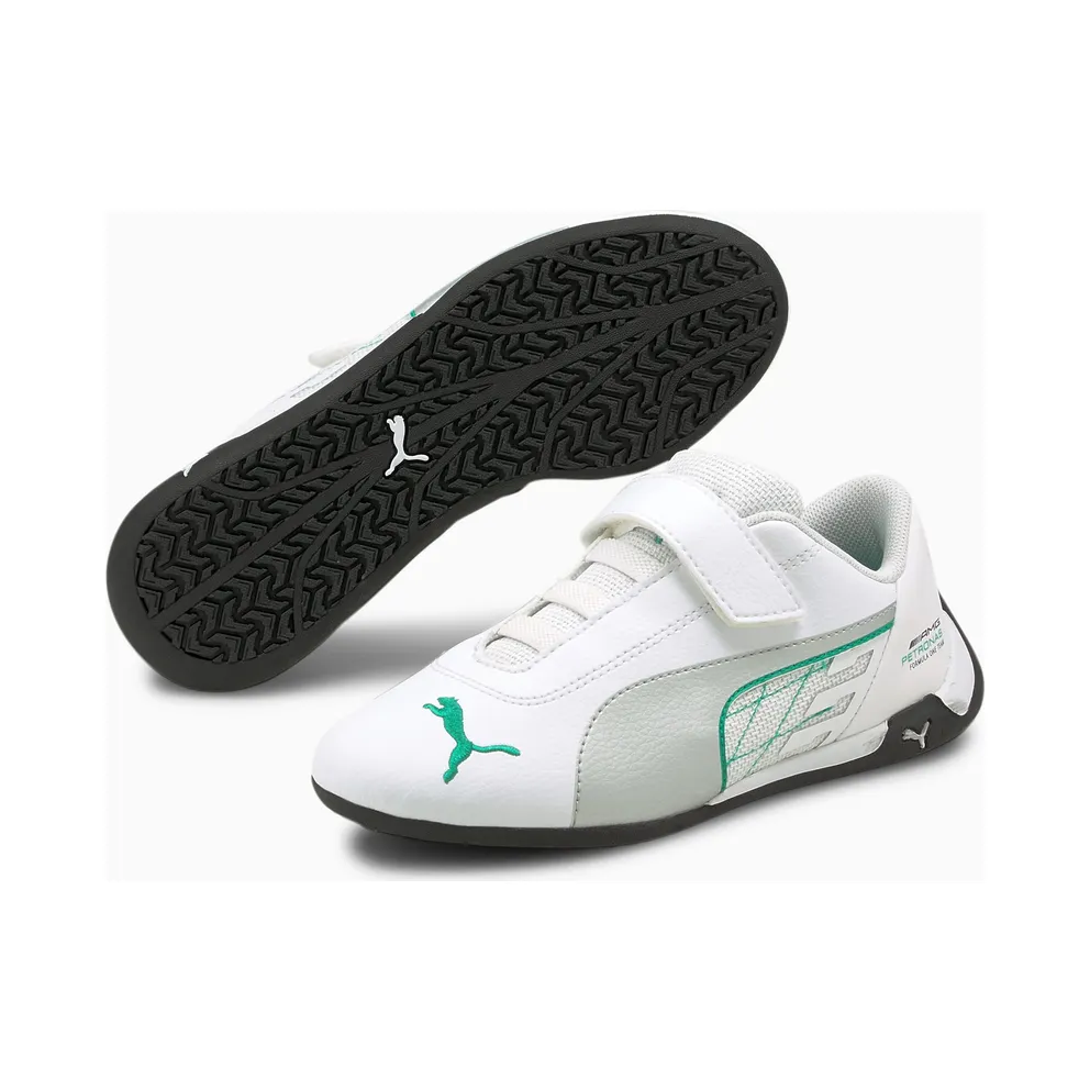 PUMA Mercedes R-Cat V Kids’ White/Silver (306623-03)