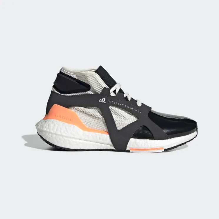 adidas by Stella McCartney Ultraboost 21 Core Black / Cloud White / Beam Orange (GY4411)