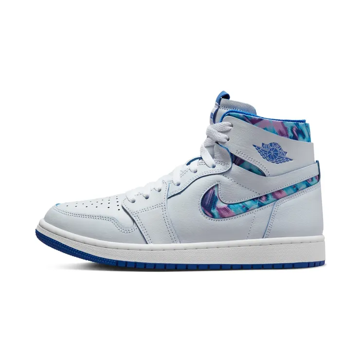Jordan 1 HIGH ZOOM AIR CMFT 25 Years in China “White / Black / Hyper Royal” (DV5575-140)
