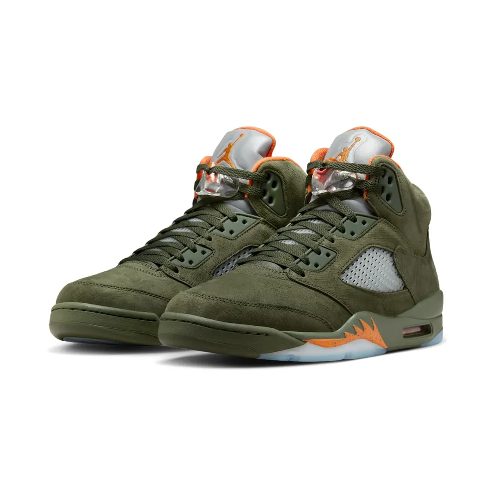 Air Jordan 5 Retro Army Olive/Solar Orange (DD0587-308)