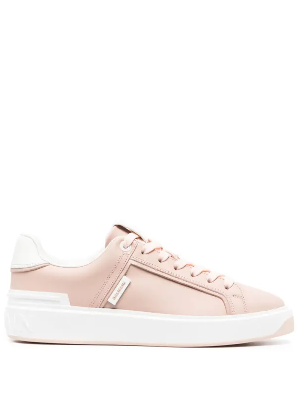 Balmain B-Court leren – Pink (AN0VI712LTPB)