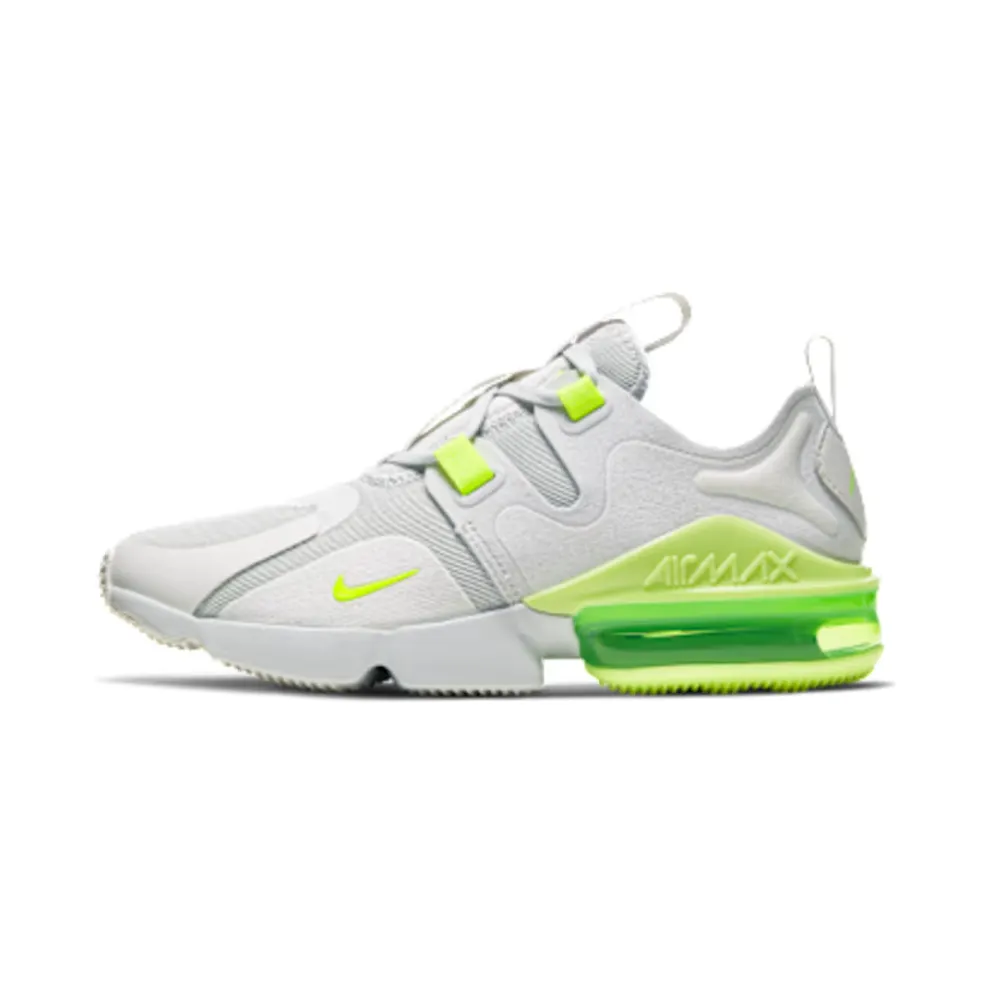 Nike Air Max Infinity Grey “Photon Dust / Barely Volt / Platinum Tint / Lemon Venom” (BQ4284-003)