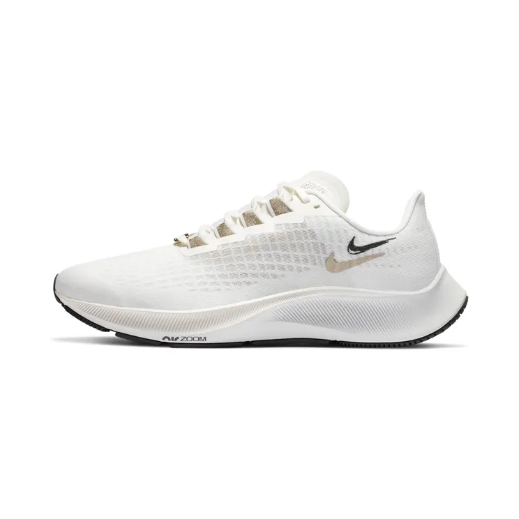 Nike Air Zoom Pegasus 37 Premium “Ivory / Platinum Tint / Oil Grey / Metallic Gold Silk” (CZ2872-100)