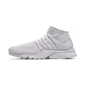 Nike Air Presto Flyknit Ultra Triple “White / Total Crimson” (835570-100)