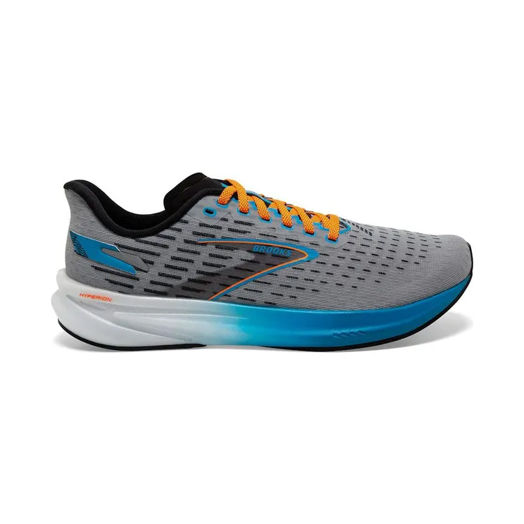 Brooks Hyperion Grey Atomic Blue Scarlet (110407-1D-020)