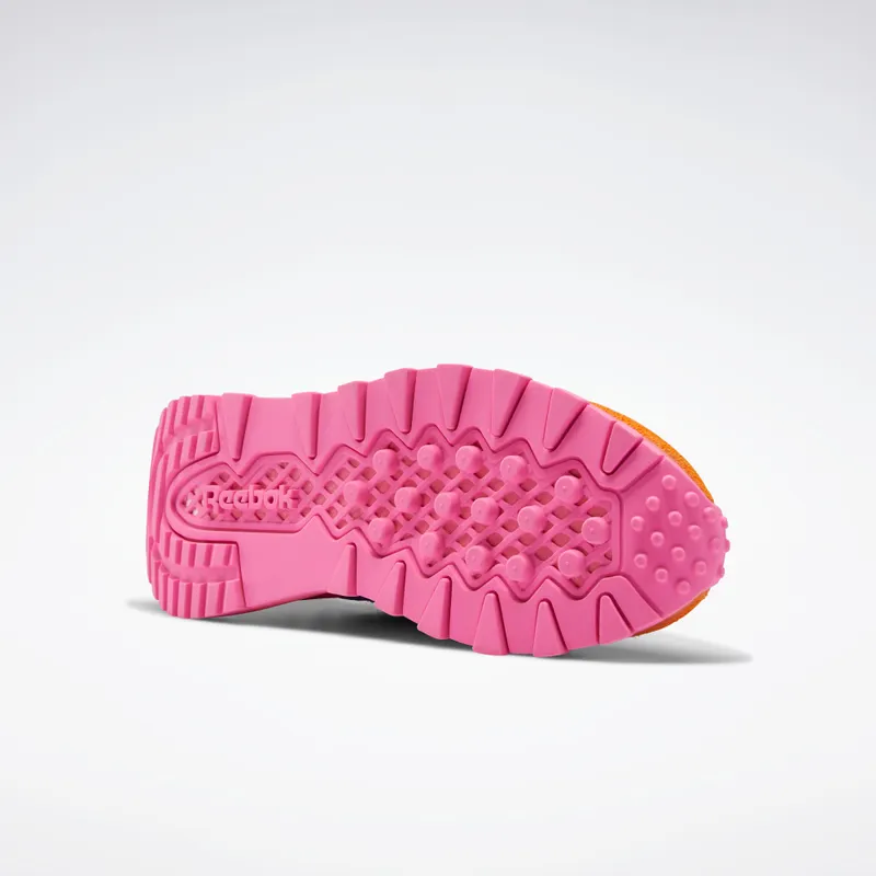 Adidas Daniel Moon Classic Leather Legacy Solar Pink / Pushy Purple / Switch Blue (GY5326)