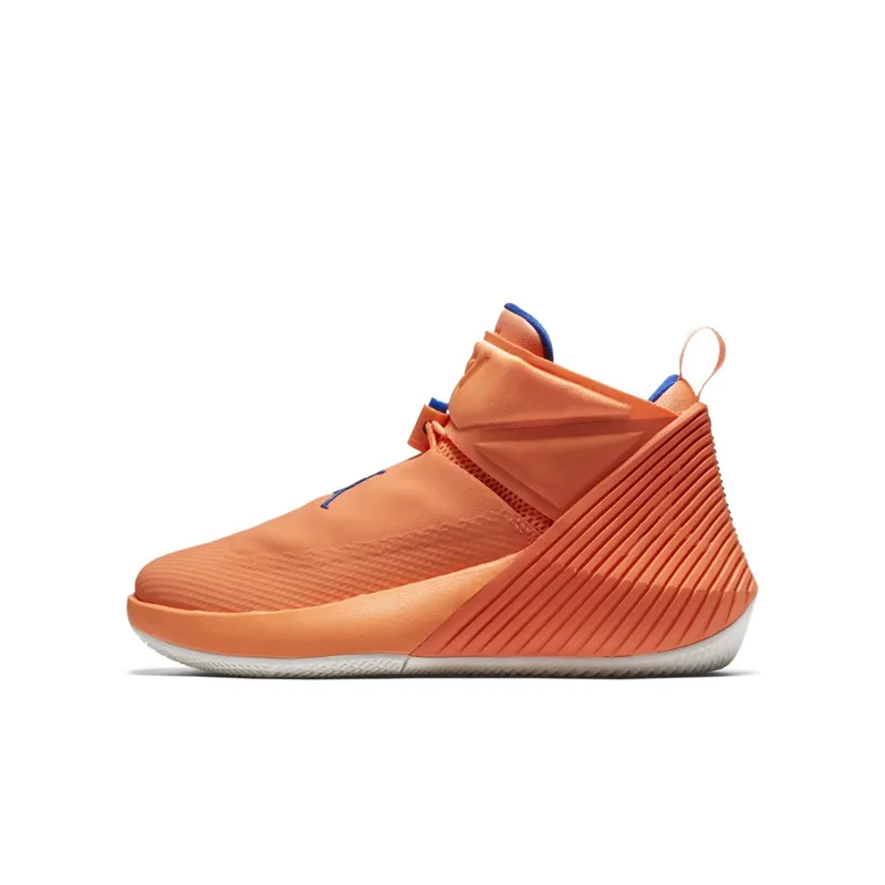 Jordan Why Not Zer0.1 Cotton Shot (GS) Orange Pulse/Hyper Royal-Sail (AO1042-800)