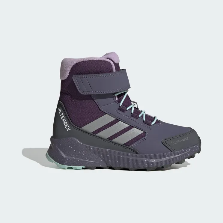 adidas Terrex Trailmaker 2 High Climawarm+ Kids “Aurora Plum / Matte Silver / Semi Flash Aqua” (JS2935)