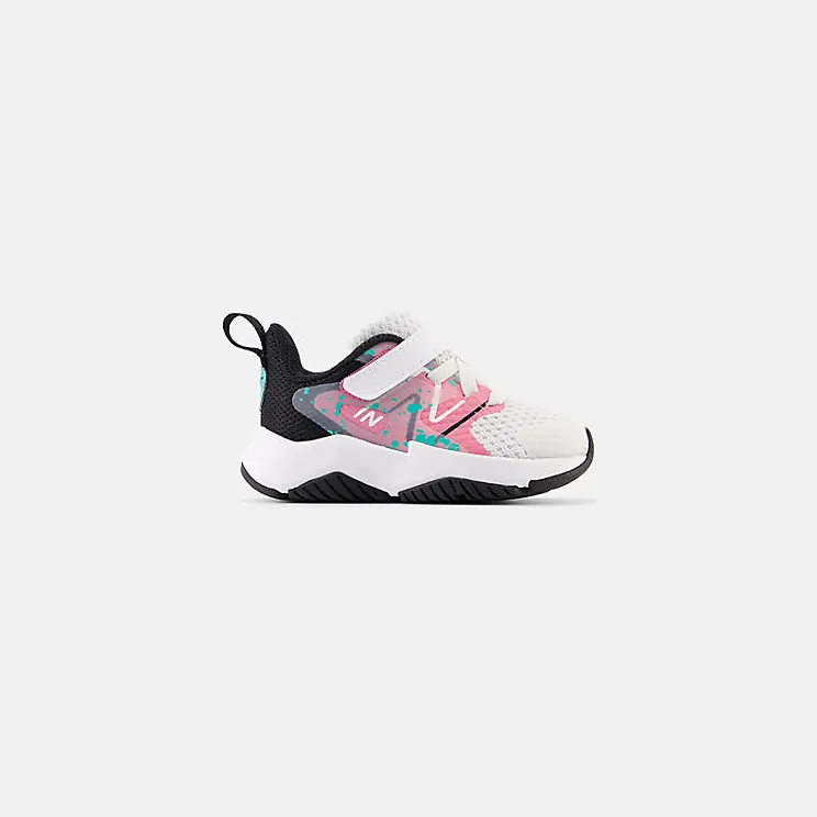 New Balance Rave Run v2 Bungee Lace White Real Pink Black (ITRAVFP2)