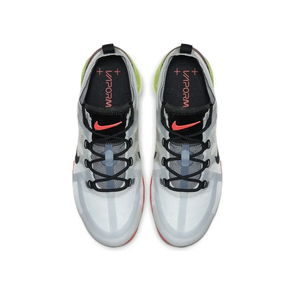 Nike Air VaporMax 2019 Retro Future Pure Platinum/Black-Volt-Bright Crimson (AR6631-007)