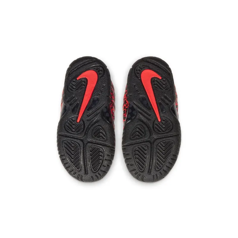 Nike Air Foamposite One Cracked Lava (TD) Black/Bright Crimson (723947-012)