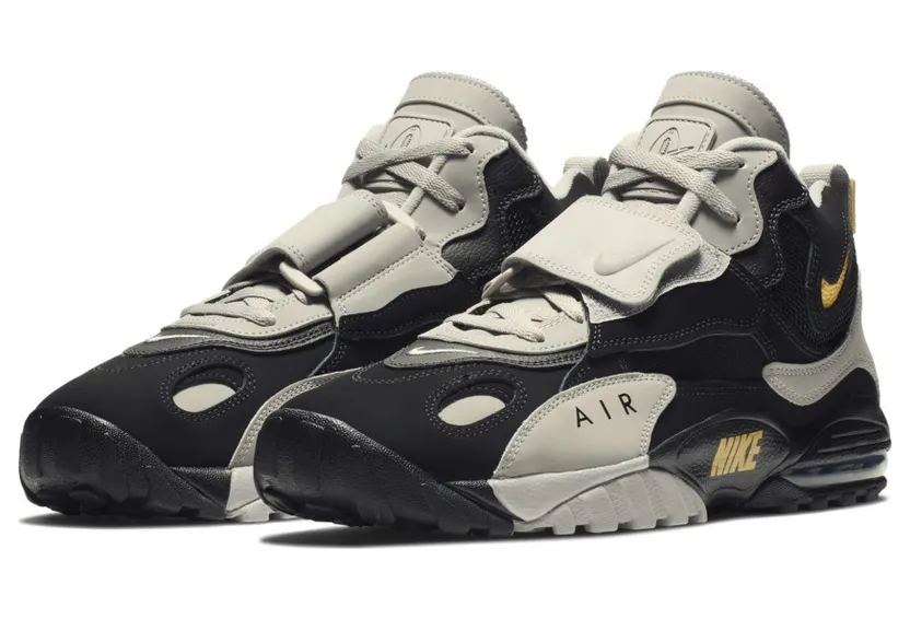 Nike Air Max Speed Turf Black Grey Yellow (AV7895-001)