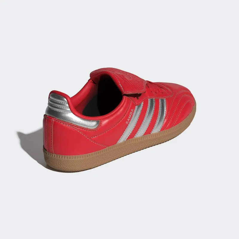 Adidas Samba LT Better Scarlet / Silver Metallic / Gum (JS3938)