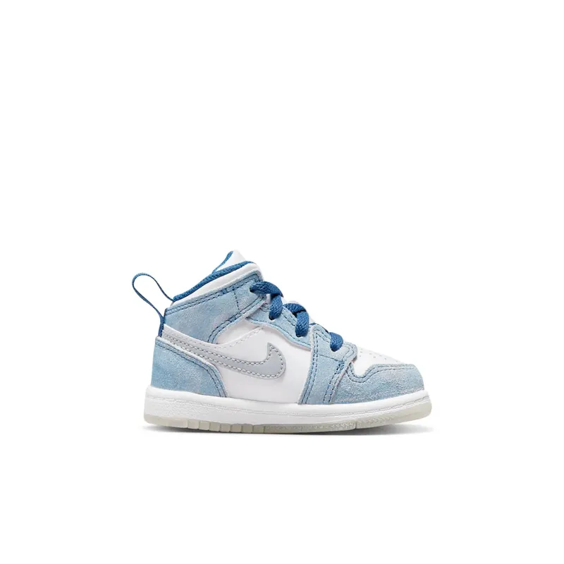 Jordan 1 Mid SE Baby/Toddler Blue (DR6236-401)
