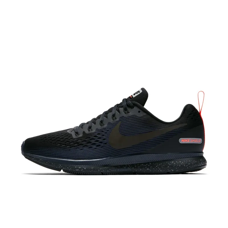 Nike Air Zoom Pegasus 34 Shield Black Obsidian Black/Black-Black-Obsidian (907327-001)