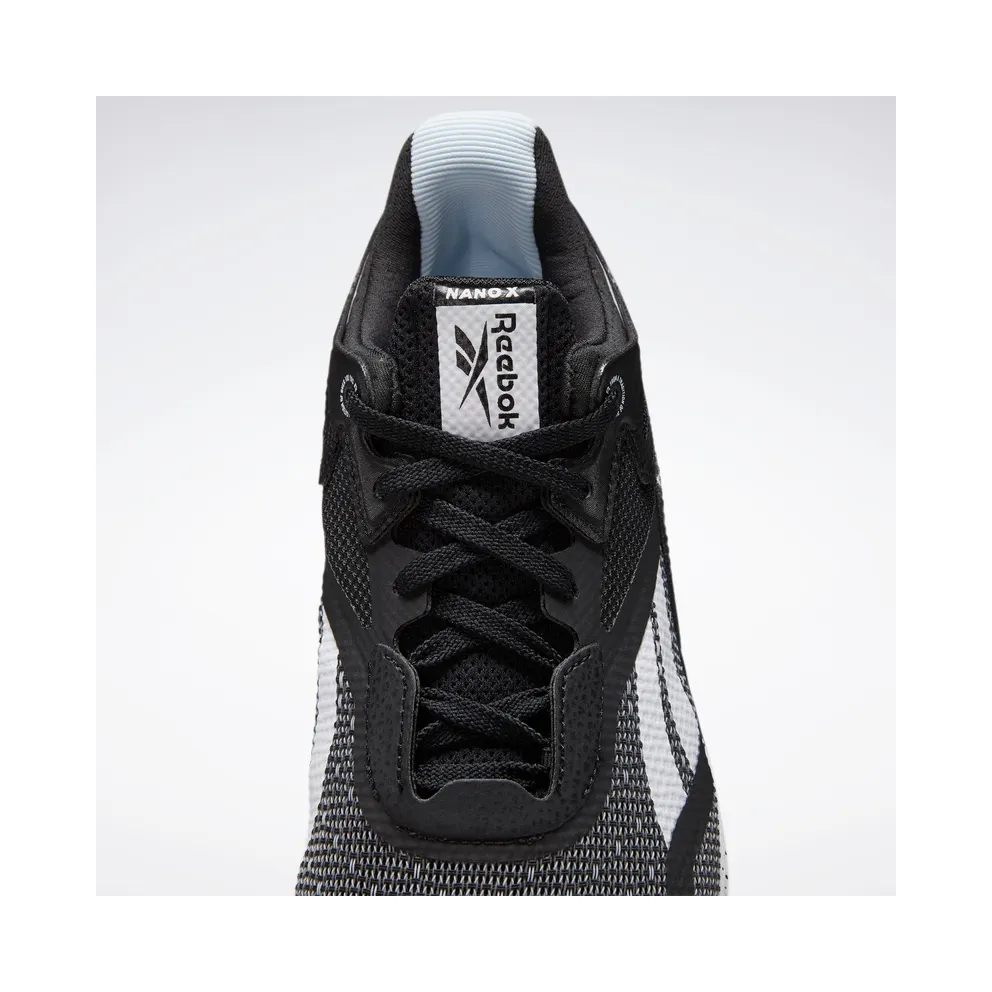 Reebok Nano X Shoes Black / White / Glass Blue