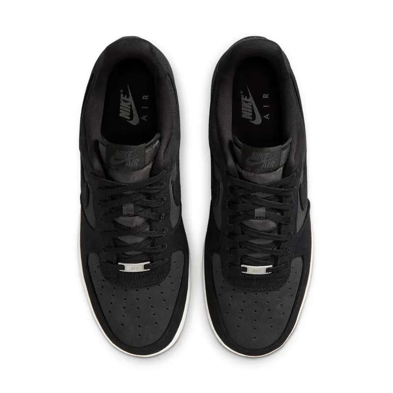 Nike Air Force 1 Low ’07 LV8 “Black Canvas” (IR0951-002)