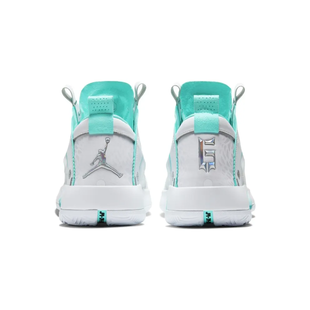 Jordan XXXIV Guo Ailun White/Aurora-Metallic Silver (BQ3381-103)