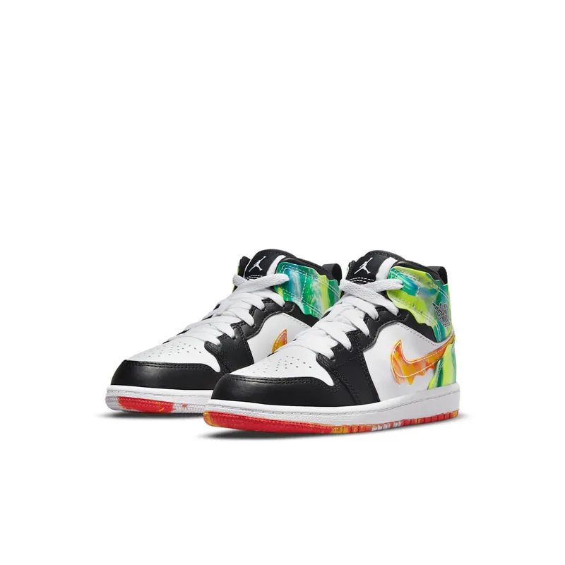 Jordan 1 Mid SE Wavy (PS) (DJ6562-038)