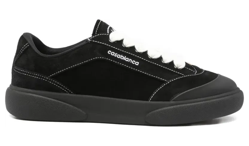 Casablanca Del Mar sneakers met contrasterend stiksel – Zwart (ASP26SNK02506M)