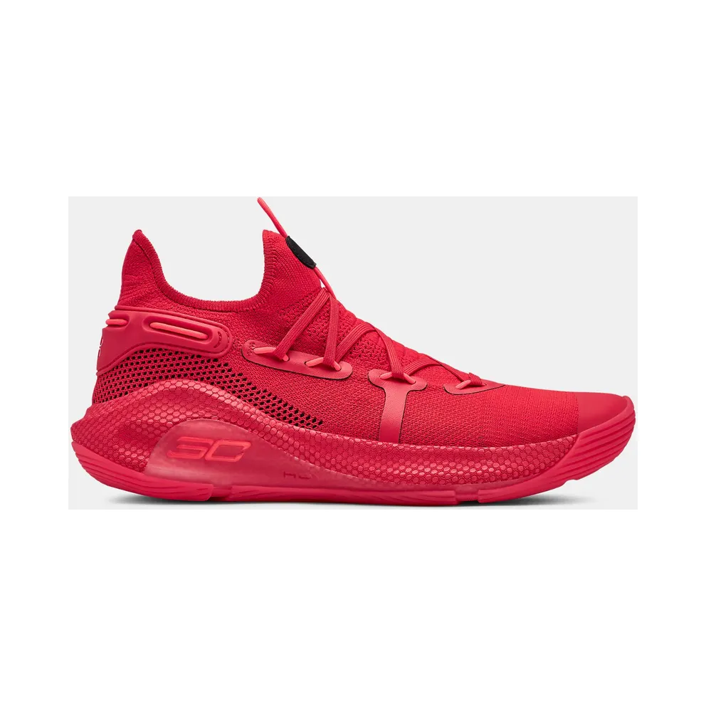 Under Armour Curry 6 Red Red/Black-Rage Red (3020612-603)