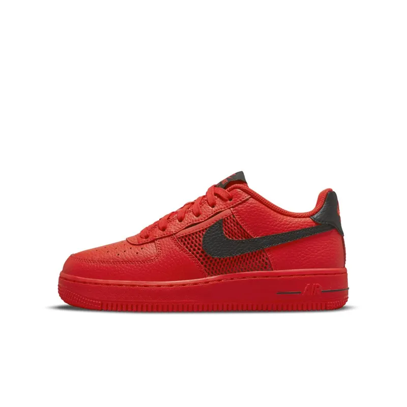 Nike Air Force 1 Low Mesh Pocket Habanero Red (GS) (DH9596-600)