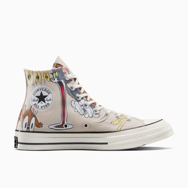 Converse x Tom and Jerry Chuck 70 Grey/Egret/Black (A15111C)