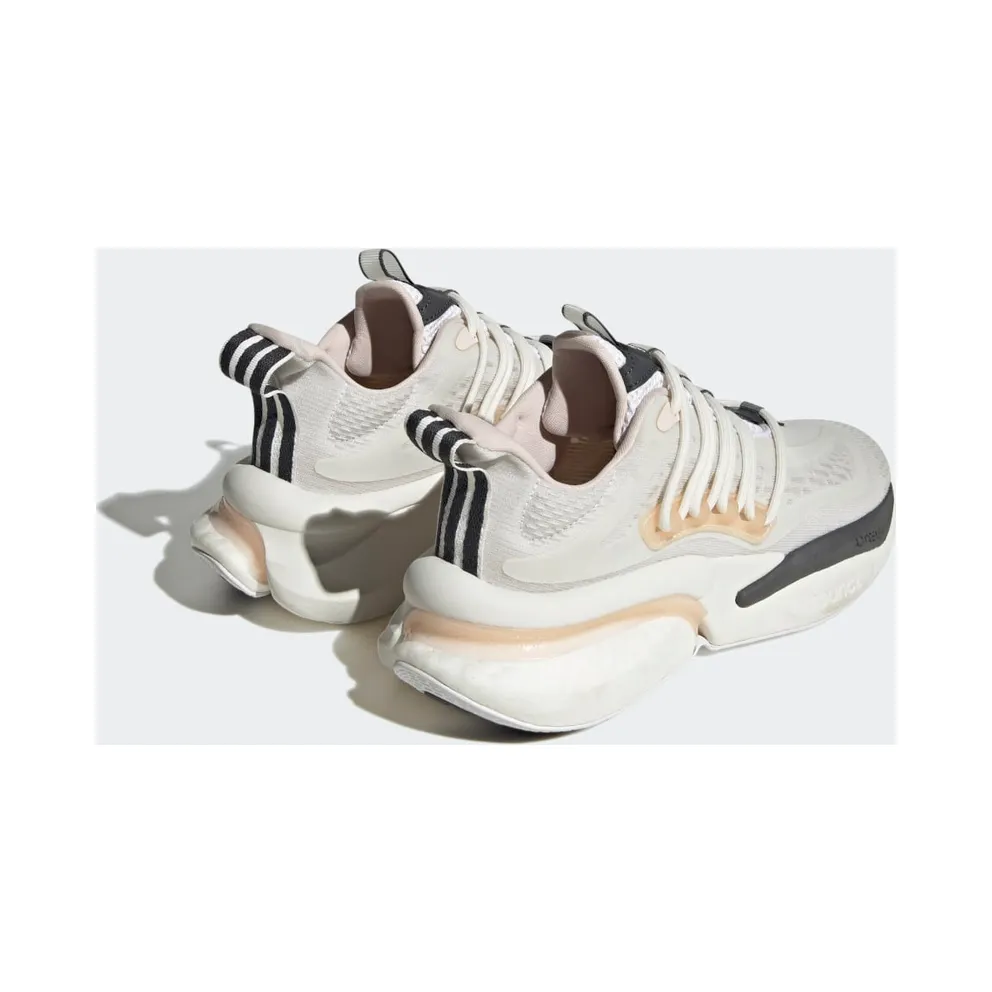 Adidas Alphaboost V1 Sustainable BOOST Lifestyle Running Cloud White / Wonder Quartz / Grey Five (HP6132)