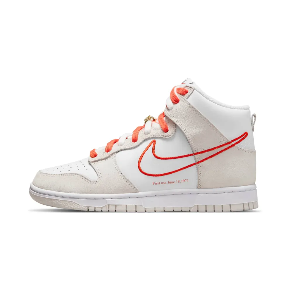 Nike Dunk High First Use White Sail Orange (W) (DH6758-100)