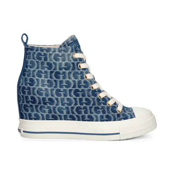 Guess Usa Sundae logo-print “Blue” (FLTSUNFAL12)