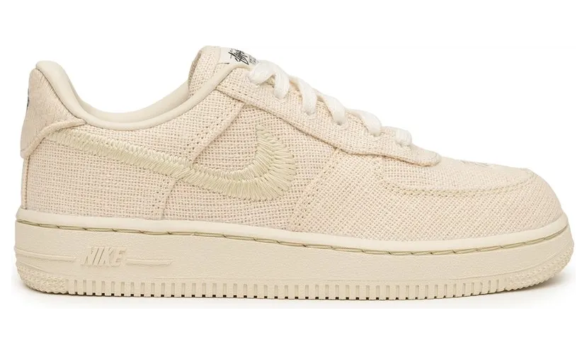 Nike Stussy x Air Force 1 Low PS ‘Fossil’ Fossil/Fossil/Fossil (DD1578-200)