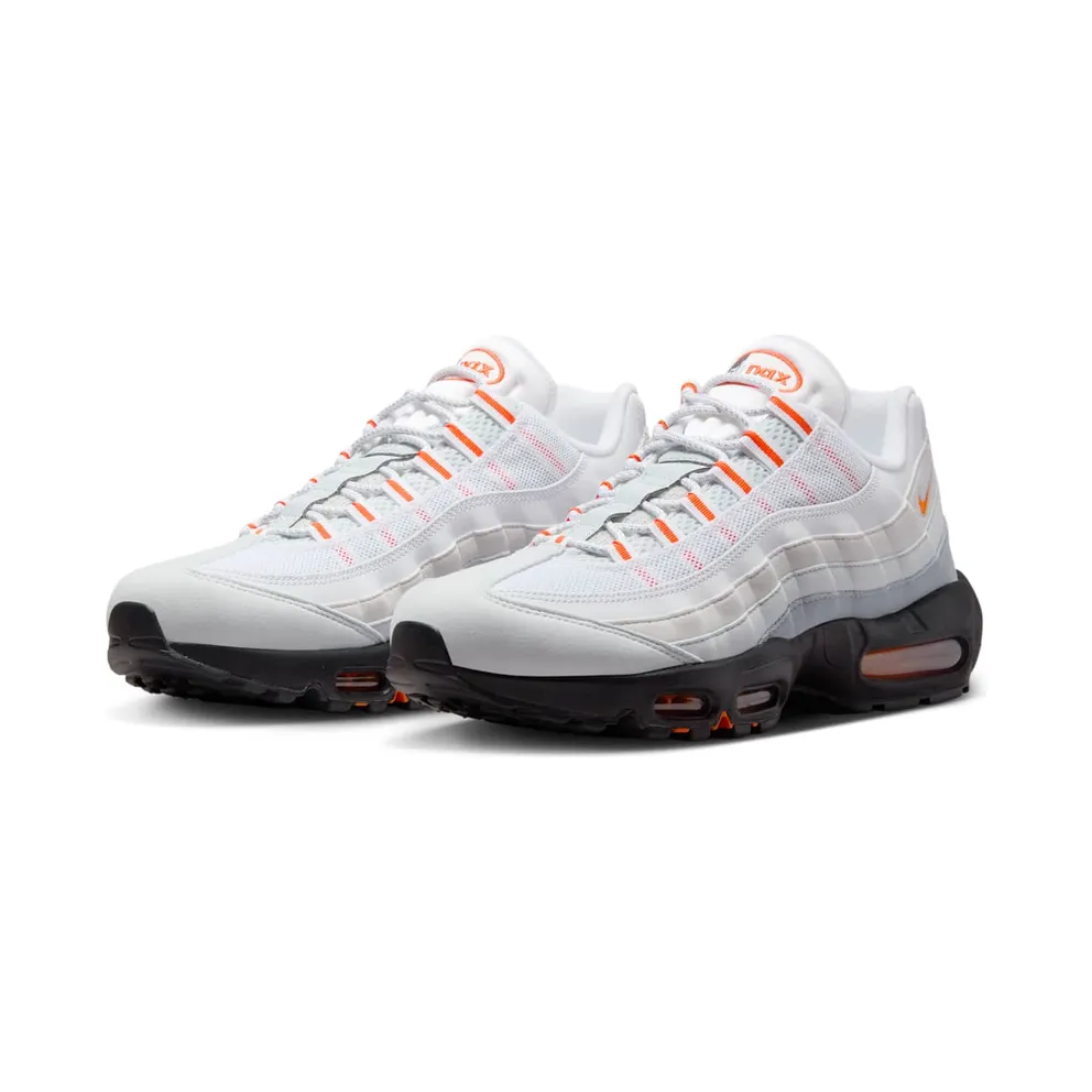 Nike Air Max 95 Wolf Grey Safety Orange Pure Platinum (HM0622-002)