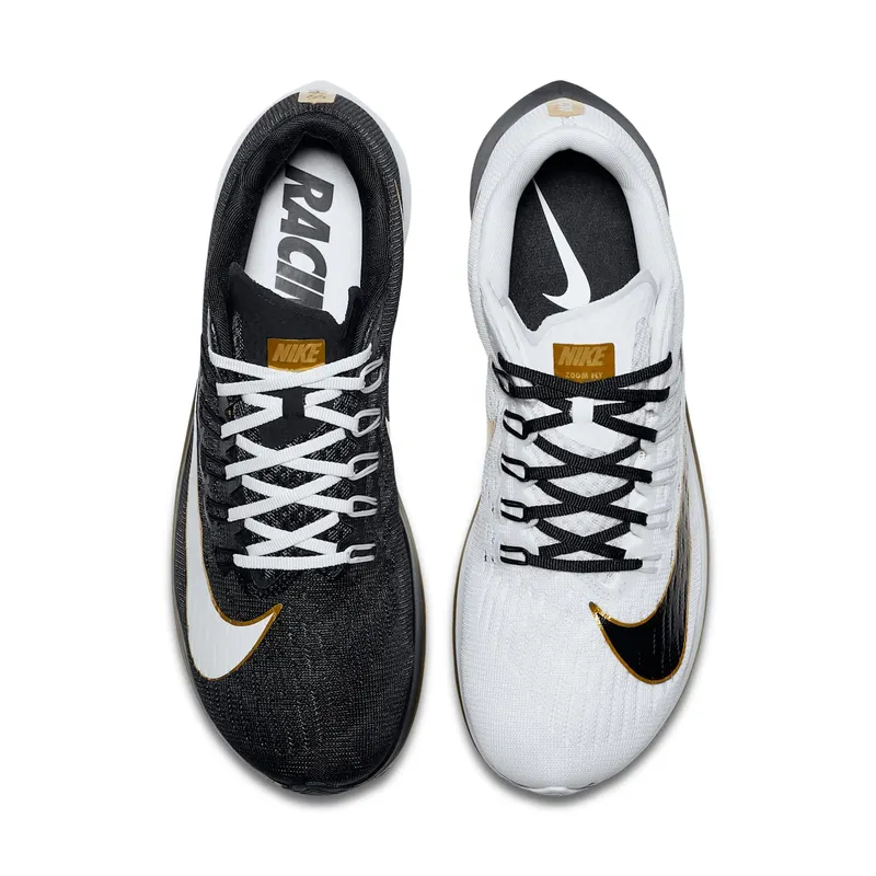 Nike Zoom Fly Mismatched Black/White-Metallic Gold (880848-006)