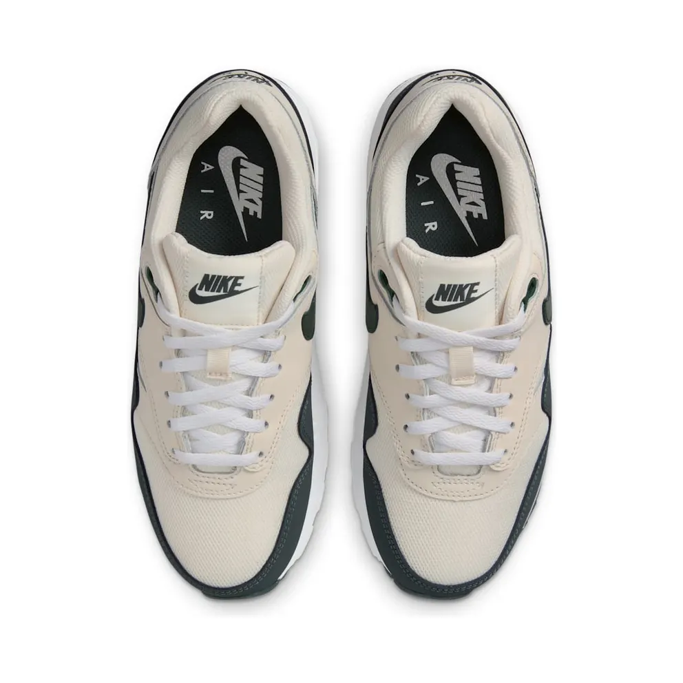 Nike Air Max 1 GS “Pale Ivory White Bicoastal Vintage Green” (DZ3307-113)