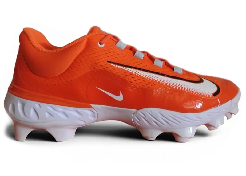 Nike Alpha Huarache Elite 4 Low Brilliant Orange White (FN7221-800)