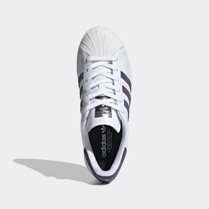 adidas Superstar Cloud White Purple (W) Cloud White/Tech Purple/Off White (FV3373)