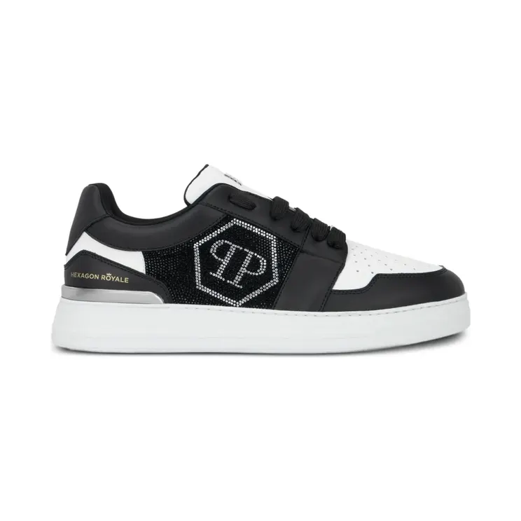 Philipp Plein Crystal Hexagon low-top “Black” (UAFSUSC1086PLE022N)