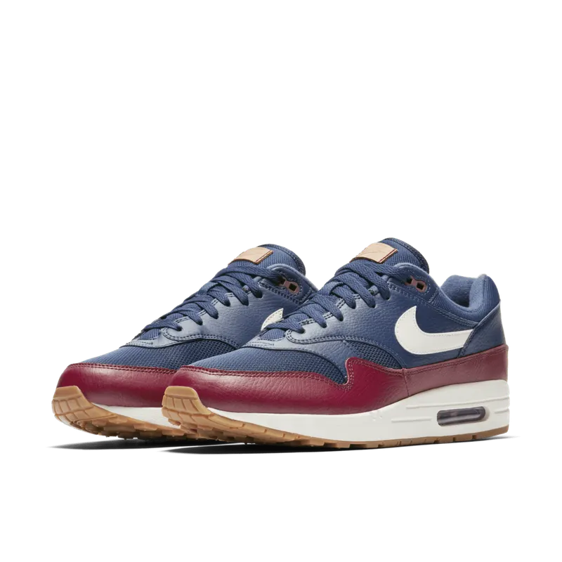 Nike Air Max 1 Navy Team Red Navy/Sail-Team Red-Gum Light Brown (AH8145-400)