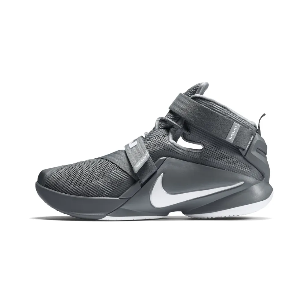 Nike LeBron Soldier 9 Cool Grey White Cool Grey/White-Wolf Grey (749417-003)