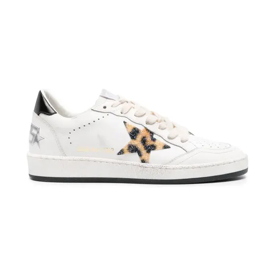 Golden Goose Ball Star leren “White” (GWF00117F005218)