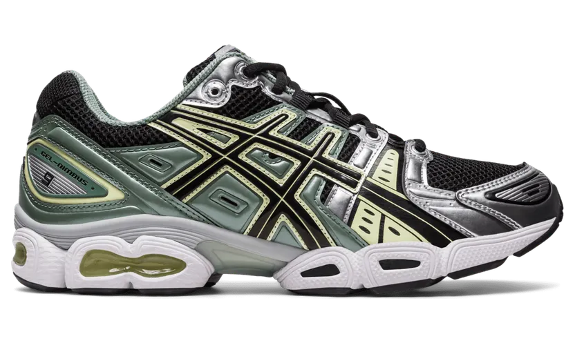 Asics Gel-nimbus 9 Black/Pure Silver (1201A424.004)